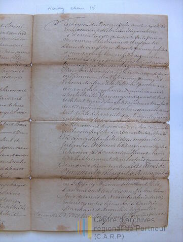 Original Document numérique not accessible