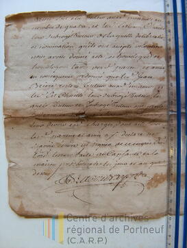 Original Document numérique not accessible