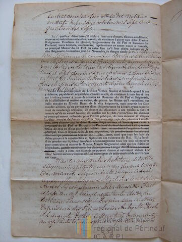 Original Document numérique not accessible