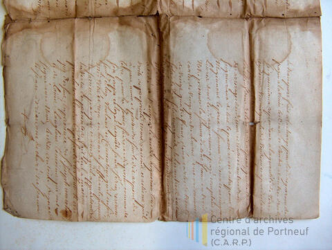 Original Document numérique not accessible