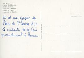 Place de L'Esedra - Rectoome - Verso