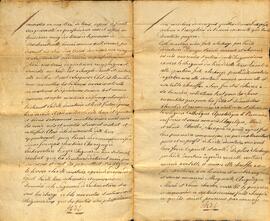 Contrat de mariage entre Étienne Darveau et Marie-Louise Chartré et donation par Sieur et Dame Pierre Chartré à la future épouse, signé le 8 février 1812, par le notaire de Lachevrotière. Partie 4.