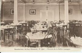 Sanatorium du Lac Edouard, salle à manger