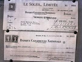 Chèque du Soleil et de l'Évènement - 46 rue St-Joaehim