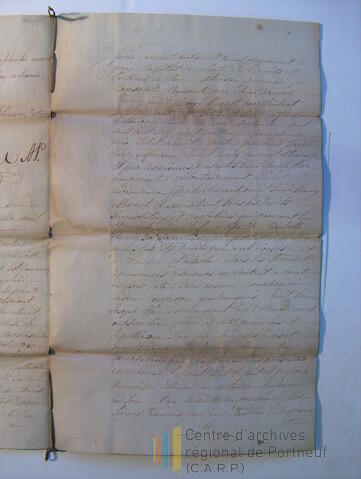 Original Document numérique not accessible
