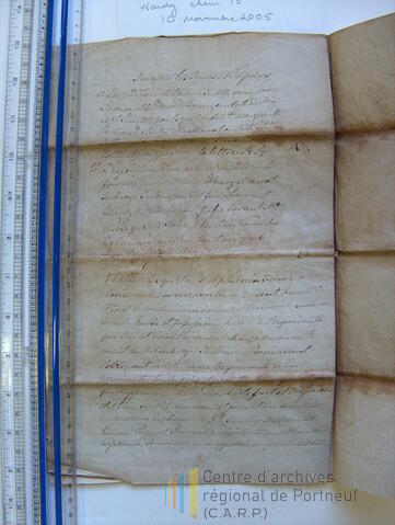 Original Document numérique not accessible