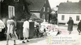 Le ménage des maisons détruites
