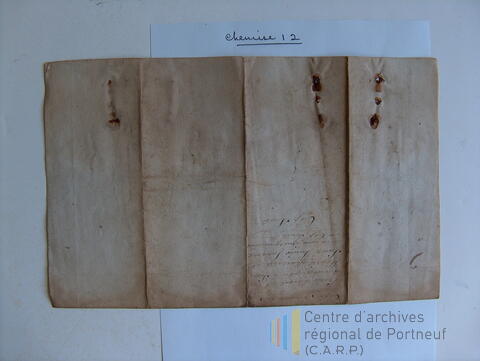 Original Document numérique not accessible