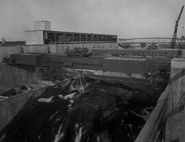 Construction d'un bâtiment en ciment