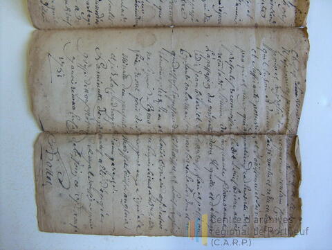 Original Document numérique not accessible