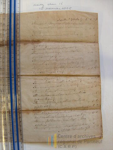 Original Document numérique not accessible