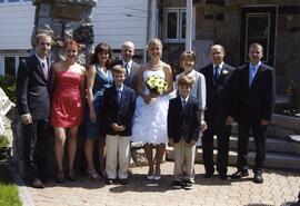 Mariage de Syndie Vohl (famille de Rémy Vohl et Claire Julien)
