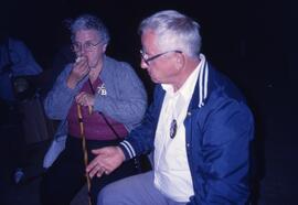 Visite du Pape Jean-Paul II à Québec devant l'université Laval lors de la Messe - 200 000 personnes