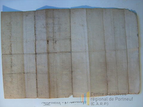 Original Document numérique not accessible