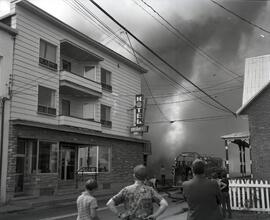 Incendie Atelier municipal, St-Raymond