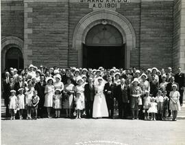 Mariage d'Irma Vohl et d'Albany Arcand