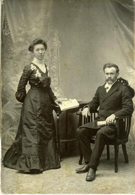 Photo Maria Martineau et Télésphore Laganière