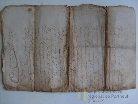 Original Document numérique not accessible