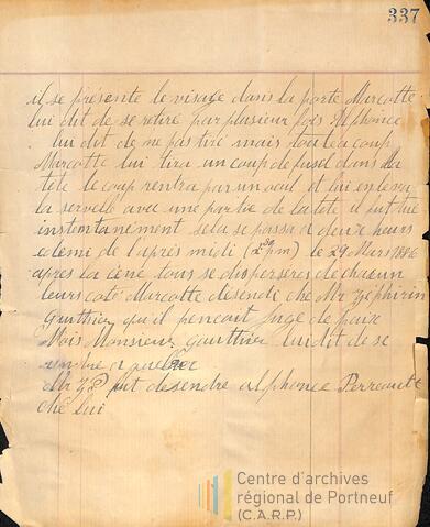 Original Document numérique not accessible