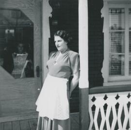 Adulte dehors en hiver