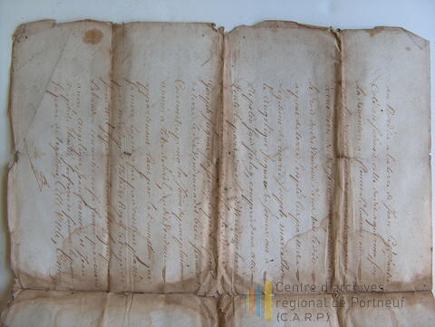 Original Document numérique not accessible