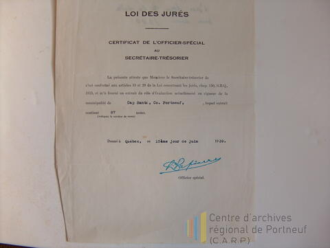 Original Document numérique not accessible