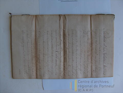 Original Document numérique not accessible