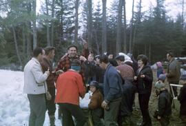 Famille Paquet - Cabane à sucre, Maurice Paquet