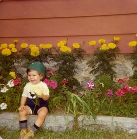 Louis-David Vohl-Julien chez ses grands-parents