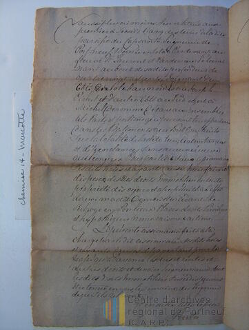Original Document numérique not accessible