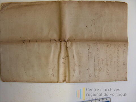 Original Document numérique not accessible
