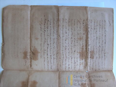 Original Document numérique not accessible