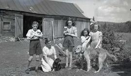 Avec Cécile et Rita Duplain