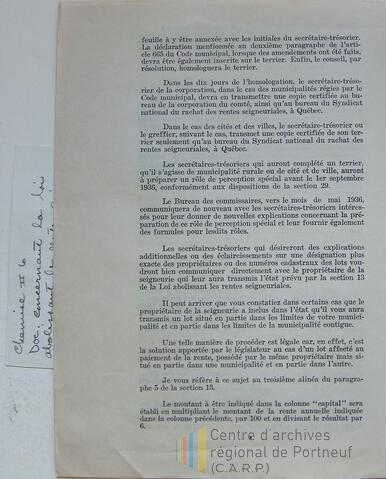 Original Document numérique not accessible