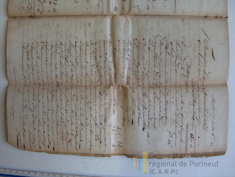 Original Document numérique not accessible