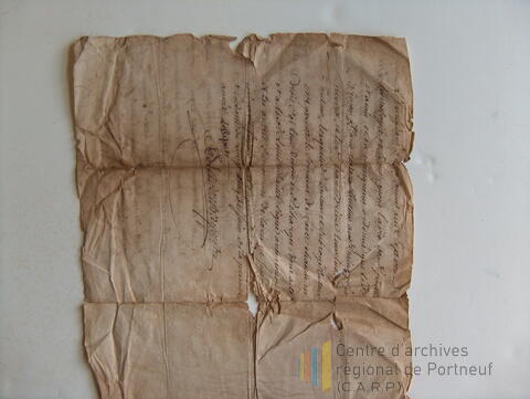 Original Document numérique not accessible