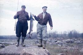 Pêche à l'esturgeon - Émilien Richard et Jean-Marie Nadeau