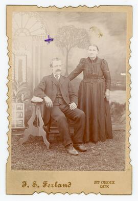 Henry Bertrand & son épouse