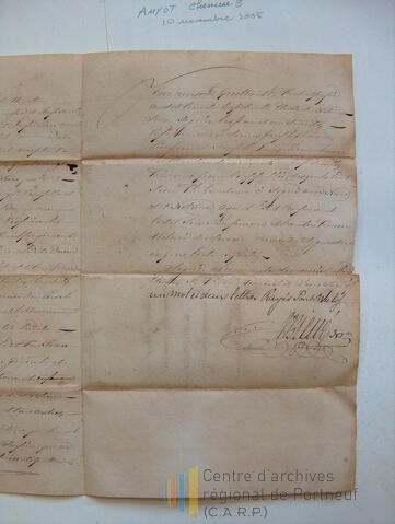 Original Document numérique not accessible