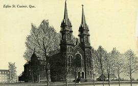 Église St-Casimir – n&b.