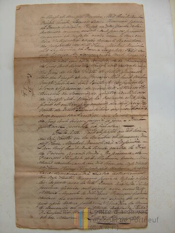 Original Document numérique not accessible