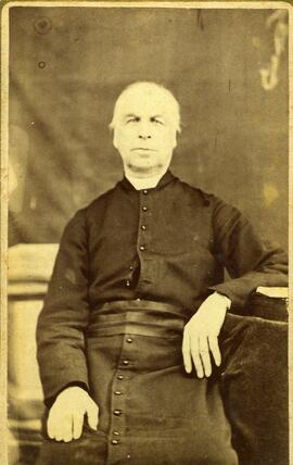 Photographie de Jean-Noël Guertin, 2e curé de Saint-Casimir, 1851-1889.