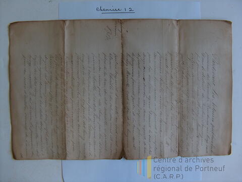 Original Document numérique not accessible
