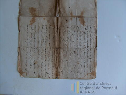 Original Document numérique not accessible