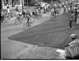 Course de cyclistes - Terrain de jeux