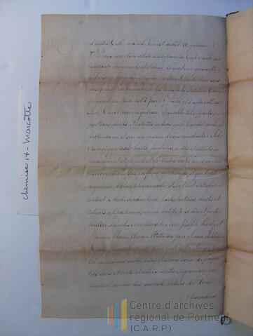 Original Document numérique not accessible