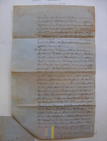Original Document numérique not accessible