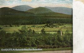 Randolph - N-H- Madison et Adams from Ravine House - À Joséphine Bilodeau - Recto