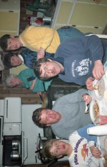 Fête au sucre au chalet de M mme Robert Paquin
