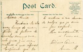 St-Alban - Versot - Fontain Taylor - Park in winter - À Annie de Anna - Verso